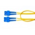 Belden Cable Fibra Óptica OS2 Duplex SC Macho - SC Macho, 5 Metros, Azul/Amarillo  1