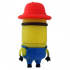 Memoria USB BRobotix, 8GB, USB 2.0, Minion Bombero II  2