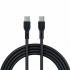 Brobotix Cable USB-C Macho - USB- C Macho, 1 Metro, Negro  1