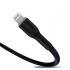 BRobotix Cable USB-C Macho - Lightning Macho, 1 Metro, Negro  4