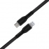 BRobotix Cable USB-C Macho - Lightning Macho, 1 Metro, Negro  2