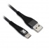 BRobotix Cargador USB 963325, 1x USB 2.0, Negro - Incluye Cable USB de 1 Metro  4