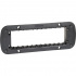 Bticino Placa de Pared K4706, 6 Puertos, Negro  1