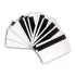Card Depot Tarjetas de PVC con Banda Magnética, 8.5 x 5.4cm, Blanco, 100 Tarjetas  2