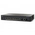 Switch Cisco Gigabit Ethernet SG300-10P, 10/100/1000Mbps, 20Gbit/s, 10 Puertos, 8000 Entradas – No Administrable  1