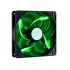 Ventilador Cooler Master SickleFlow 120 LED Verde, 120mm, 2000RPM, Negro/Verde  1