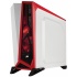 Gabinete Gamer Corsair SPEC-ALPHA con Ventana, Midi-Tower, ATX/micro-ATX/mini-iTX, USB 2.0, sin Fuente, Rojo/Blanco  1