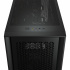 Gabinete Corsair iCUE 4000D RGB AIRFLOW con Ventana, Midi-Tower, ATX, USB 3.2, sin Fuente, 3 Ventiladores RGB Instalados, Negro ― Daños menores / estéticos - Plástico quebrado de la parte inferior frontal.  4