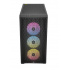 Gabinete Corsair 3000D RGB AIRFLOW con Ventana, Midi-Tower, ATX, USB 3.2, sin Fuente, 3 Ventiladores RGB Instalados, Negro ― Daños menores / estéticos - Rayón en la parte inferior  6