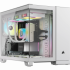 Gabinete Corsair iCUE LINK 2500X RGB con Ventana, Micro-Tower, ATX/Mini-ITX/Micro ATX, USB 3.1, sin Fuente, 2 Ventiladores RGB Instalados, Blanco  1