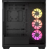 Gabinete Corsair Icue Link 3500X RGB, Midi-Tower, Mini-ITX/Micro-ATX/ATX/E-ATX, USB 3.2, sin Fuente, 3 Ventiladores RGB Instalados, Negro  4