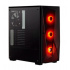 Gabinete Corsair SPEC-DELTA RGB con Ventana, Midi-Tower, ATX, USB 3.0, con Fuente de 650W, 3 Ventiladores RGB Instalados, Negro  1
