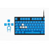 Corsair Set de 104 Teclas PBT DOUBLE-SHOT PRO, para Teclados Mecánicos, Azul  3