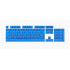 Corsair Set de 104 Teclas PBT DOUBLE-SHOT PRO, para Teclados Mecánicos, Azul  1