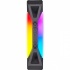 Ventilador Corsair iCUE QL140 RGB, 140mm, 1250RPM, Negro/Gris, 2 Piezas  5
