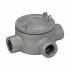 Crouse-Hinds Caja Condulet GUAX49, 1-1/4", Gris  2