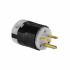 Eaton Conector de Nylon AH5666, 15A, 250, NEMA 6-15P, Negro/Blanco  5