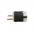 Eaton Conector de Nylon AH5666, 15A, 250, NEMA 6-15P, Negro/Blanco  4