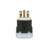 Eaton Conector de Nylon AH5666, 15A, 250, NEMA 6-15P, Negro/Blanco  7