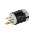 Eaton Conector de Nylon AH5666, 15A, 250, NEMA 6-15P, Negro/Blanco  6