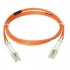 Enet Cable Fibra Óptica Dúplex Multimodo OM2 LC Macho - LC Macho, 50/125, 3 Metros, Naranja  1