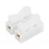 Epcom Conector Push, 2 Contactos, Blanco, 1 Pieza  1