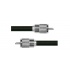 Epcom Cable Coaxial UHF Macho - UHF Macho, 1.8 Metros, Negro/Plata  1