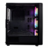 Gabinete Evotec EV-1021 con Ventana, Midi-Tower, ATX/Micro-ATX/Mini-ATX, USB 3.0, sin Fuente, 3 Ventiladores Instalados, Negro  3