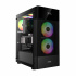 Gabinete Gamdias AURA GC5, Midi-Tower, ATX/Micro-ATX/Mini-ITX, USB 2.0/3.0, sin Fuente, 3 Ventiladores Instalados, Negro  1