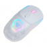 Mouse Gamer Game Factor Óptico MOW700, Inalámbrico, Bluetooth, USB, 26.000DPI, Blanco  5