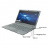 Laptop Gateway GWTN116-3 11.6" HD, Intel Celeron N4020 1.10GHz, 4GB, 64GB eMMC, Windows 10 Home S 64-bit, Inglés, Azul  7