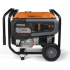 Arranque Manual - Generac Generador de Gasolina GP6500, 6500W, 240V, 25.74 Litros, Negro/Naranja  1