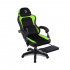 Getttech Silla Gamer GAR-GAOPY-G2-GR, hasta 120kg, Negro/Verde  2