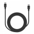 Getttech Cable USB-C Macho - USB-C Macho, 2 Metros, Negro  1