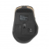 Mouse Ergonómico Getttech Wireless 6D Office, Inalámbrico, Bluetooth, USB, 7200DPI, Negro/Oro  3