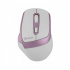 Mouse Ergonómico Getttech Wireless 6D Office, Inalámbrico, Bluetooth, USB, 7200DPI, Rosa/Blanco  1