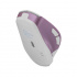 Mouse Ergonómico Getttech Wireless 6D Office, Inalámbrico, Bluetooth, USB, 7200DPI, Rosa/Blanco  3