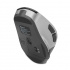 Mouse Ergonómico Getttech Wireless 6D Office, Inalámbrico, Bluetooth, USB, 7200DPI, Negro/Plata  4