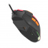 Mouse Gamer Ergonómico Getttech GPM-RGBWR-G1-RD, Alámbrico, USB, 7200DPI, Naranja/Rojo  4