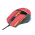 Mouse Gamer Ergonómico Getttech GPM-RGBWR-G1-RD, Alámbrico, USB, 7200DPI, Naranja/Rojo  2