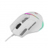 Mouse Gamer Getttech GPM-RGBWR-G1-WH, Alámbrico, USB, 7200DPI, Blanco  3