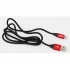 Ghia Cable USB A Macho - Micro USB B Macho, 1 Metro, Negro/Rojo  3