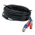 Ghia Cable de Video BNC, 18 Metros, Negro  2