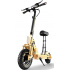 Honey Whale Scooter C1 Pro, Hasta 45km/h, 500W, máx. 120kg, Dorado  1