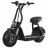 Honey Whale Scooter H10, Hasta 40km/h, 1000W, máx. 120kg, Negro  1