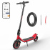 Honey Whale Scooter M1, Hasta 25km/h, 350W, máx. 120kg, Rojo  1