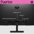 Monitor HP P22 G5 21.5", Full HD, 75Hz, HDMI, Negro ― Equipo de trabajo recuperado.  9