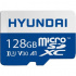 Memoria Flash Hyundai SDC128GU3, 128GB MicroSD UHS-I  Clase 10, con Adaptador  1