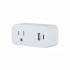 iGoto Smar Plug SH3003, WiFi, 1x USB A, 1x USB C, 1 Conector, 15A, Blanco  3