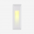 Illux Lámpara LED para Pared ML-7401.B30, Exteriores, Luz Cálida, 1.23W, 37 Lúmenes, Blanco, para Casa  1